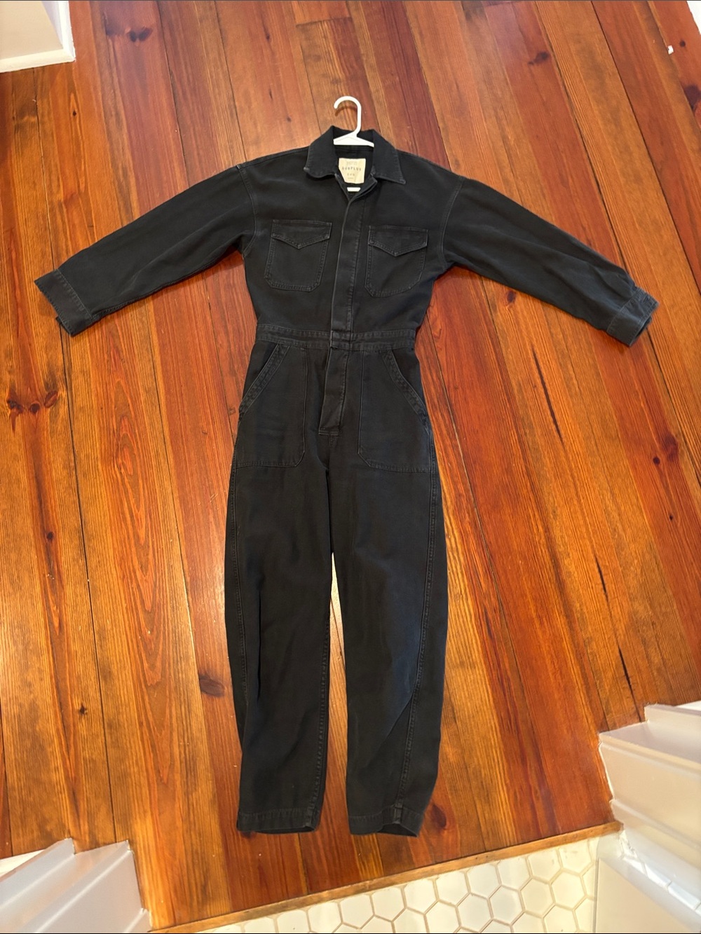 Citizens Of Humanity Black Utility Jumpsuit
